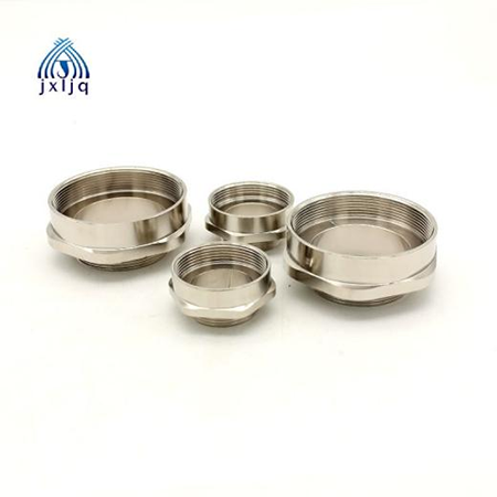Cable gland adaptor with O-ring recess for sealing