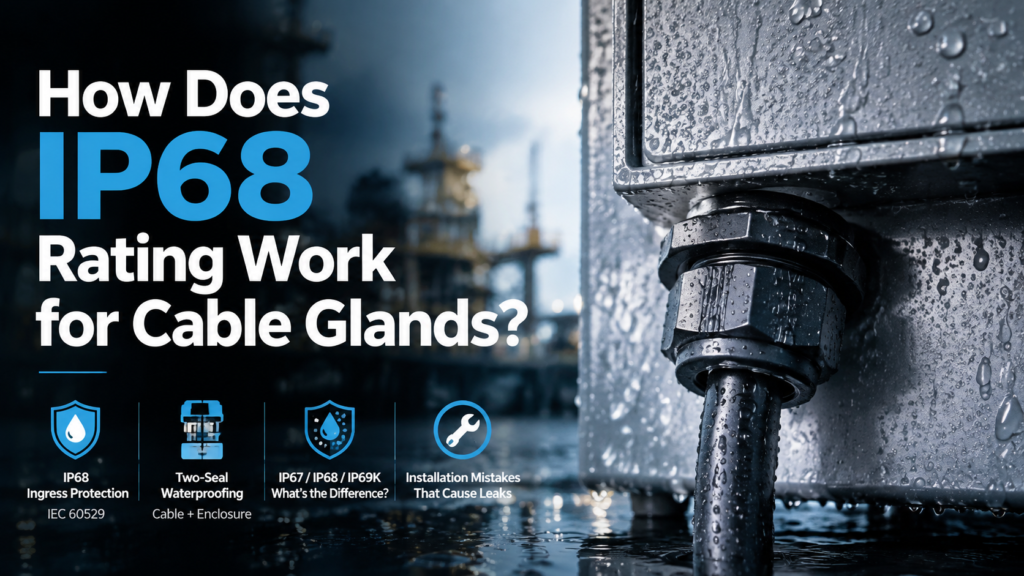 How Does IP68 Rating Work for Cable Glands?