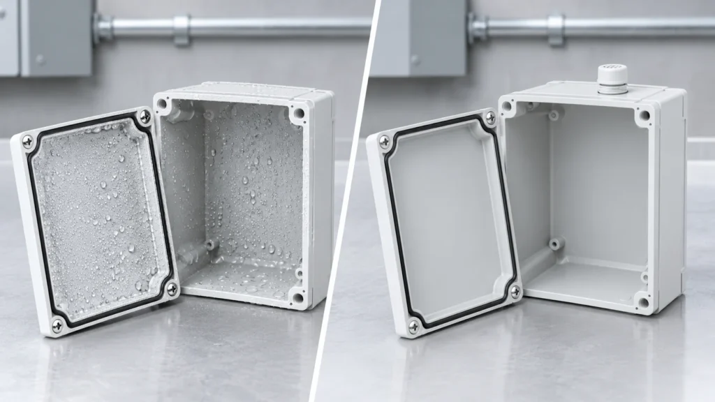 Condensation in Junction Boxes: Causes, Physics and Fixes