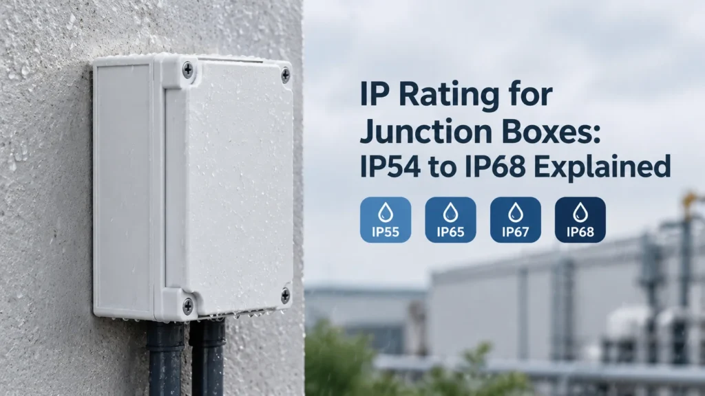 IP Rating for Junction Boxes: IP54 to IP68 Explained
